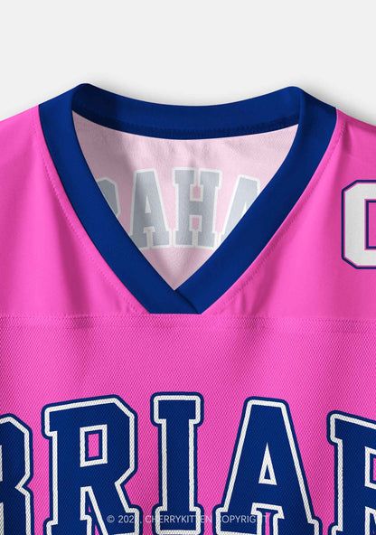 Pink Hockey Team GG Y2K Crop Sport Jersey Shirts Cherrykitten