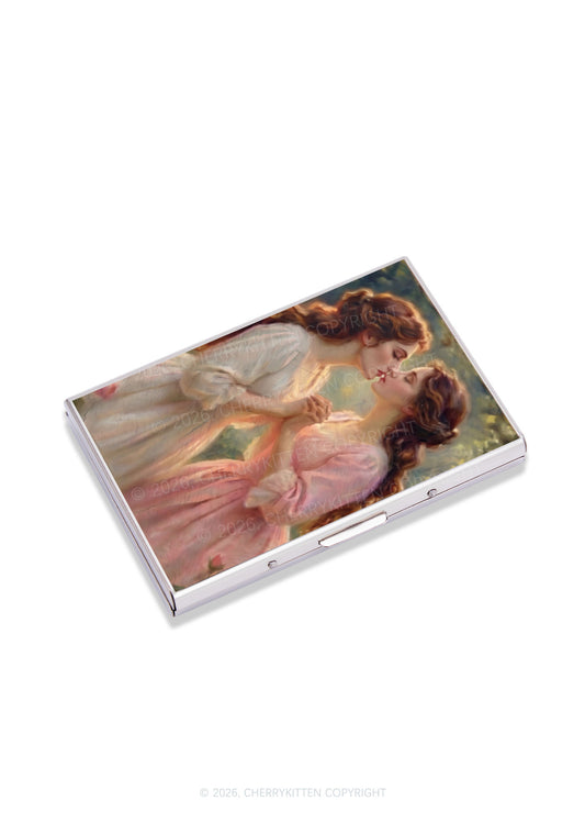 Sapphic Tendencies Pride Y2K Mirror Cigarette Case Cherrykitten