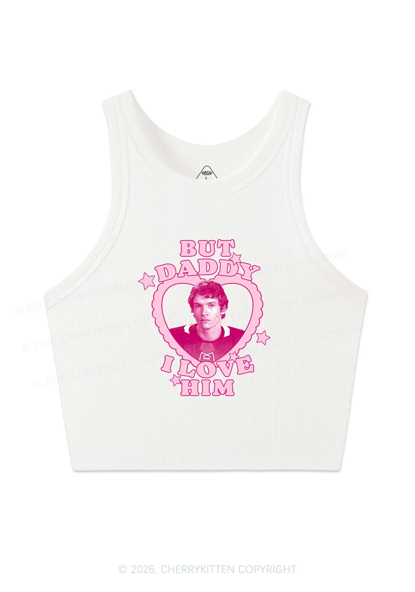 But Daddy I Love CS Y2K Crop Tank Top Cherrykitten