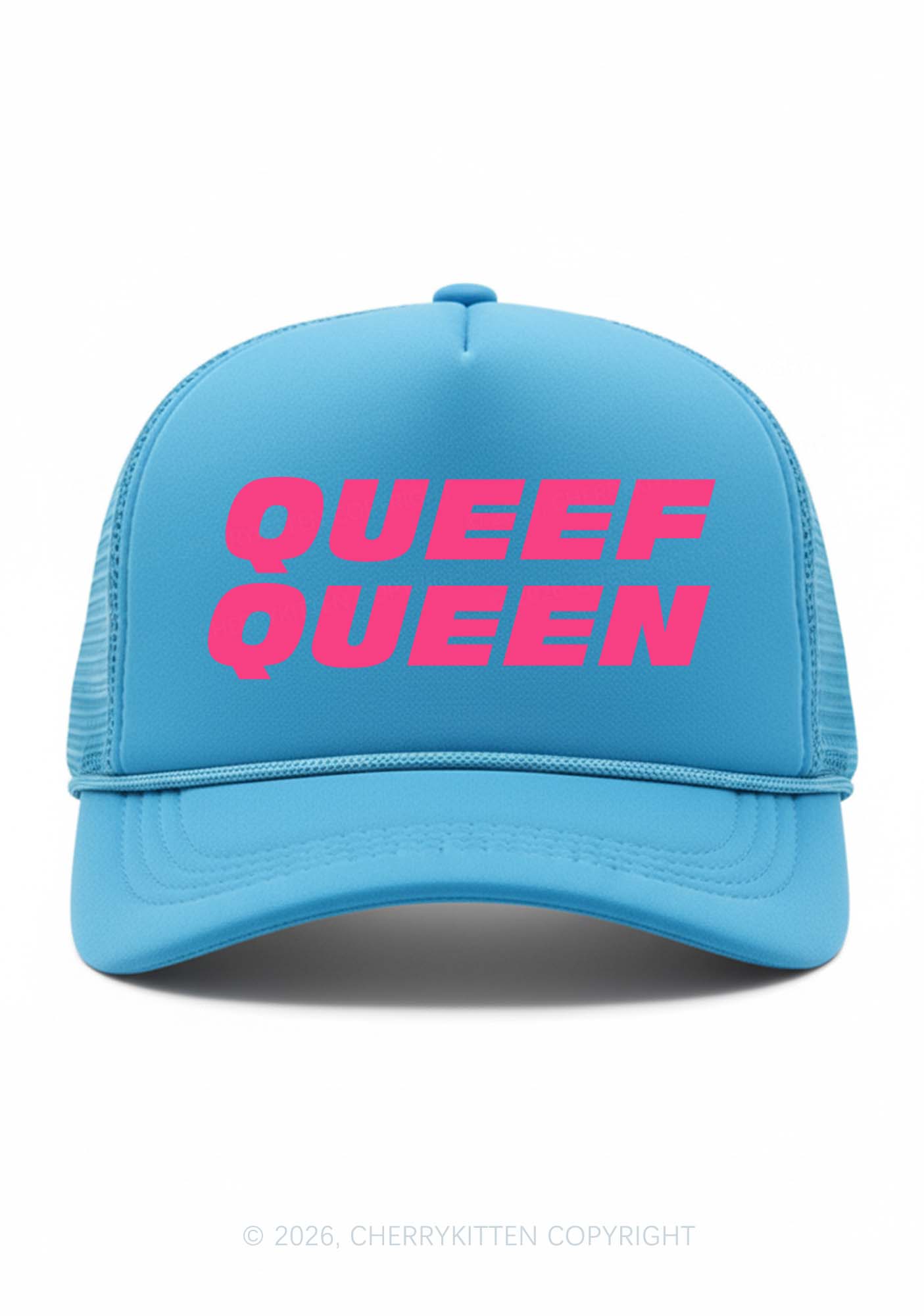 Queef Queen Y2K Trucker Hat Cherrykitten