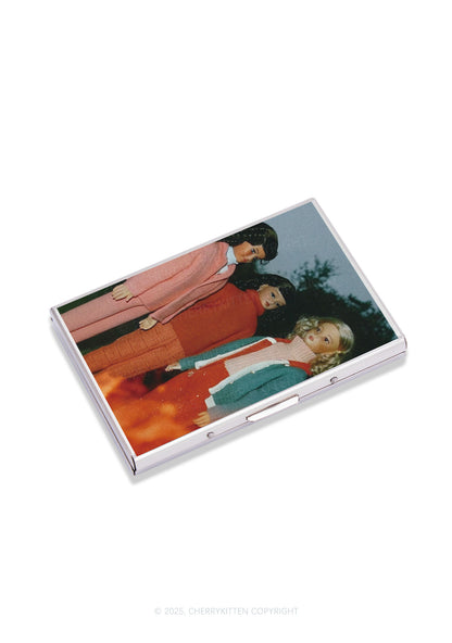 Girl Doll Y2K Mirror Cigarette Case Cherrykitten