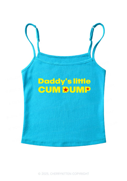 Daddys Little Cum Dump Y2K Spaghetti Strap Cami Cherrykitten