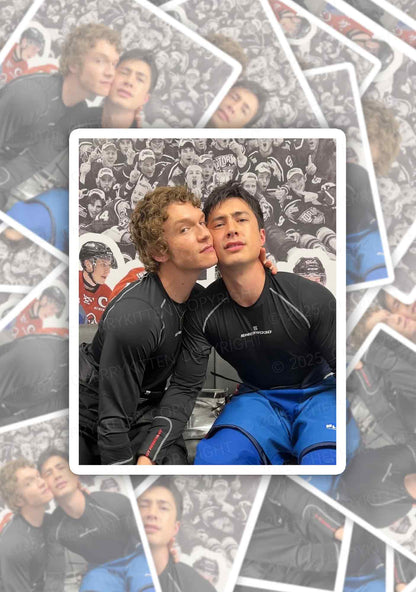 Hockey Sportsuit HR 1pc Y2K Sticker Cherrykitten