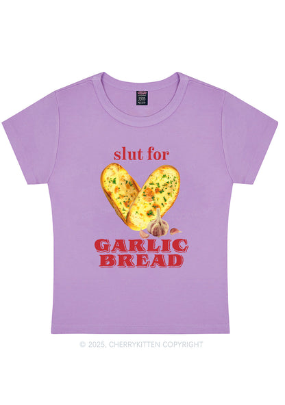 Slxt For Garlic Bread Y2K Baby Tee Cherrykitten