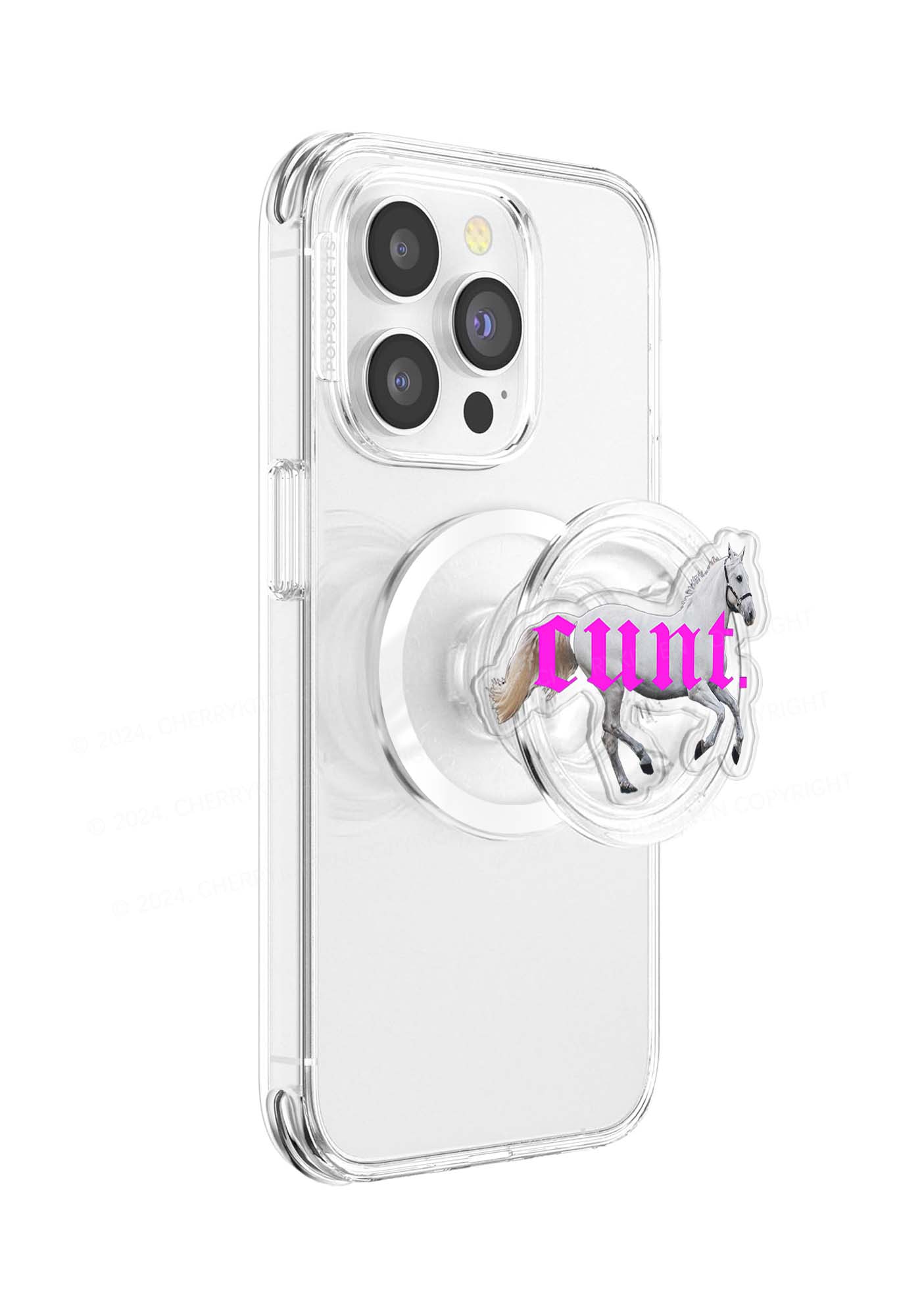 Cxxt Horse Y2K Magnetic Phone Grip Holder Cherrykitten