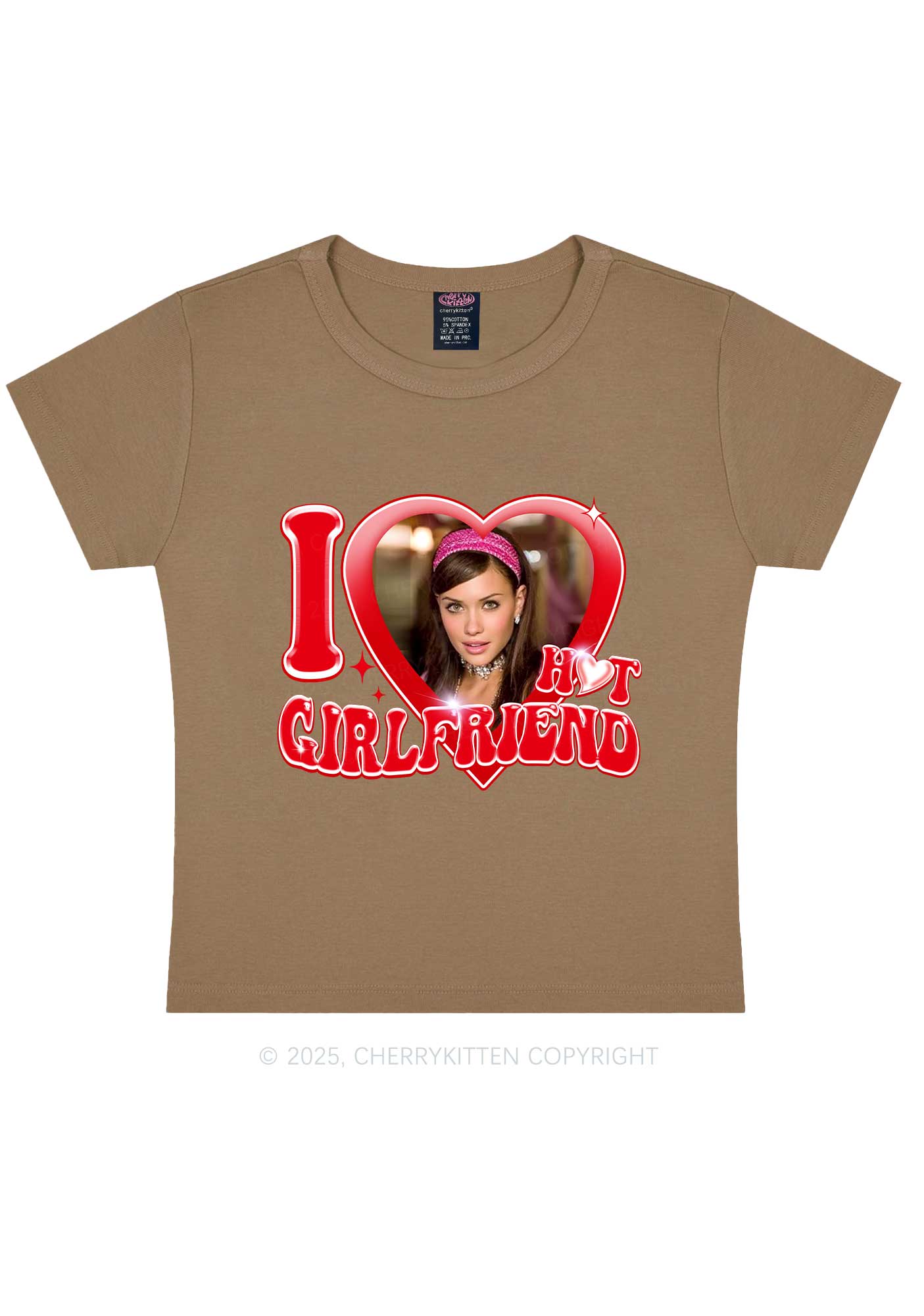 Custom I Love My Hot Girlfriend Y2K Baby Tee Cherrykitten