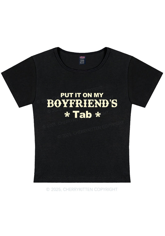 Boyfriends Tab Y2K Baby Tee Cherrykitten