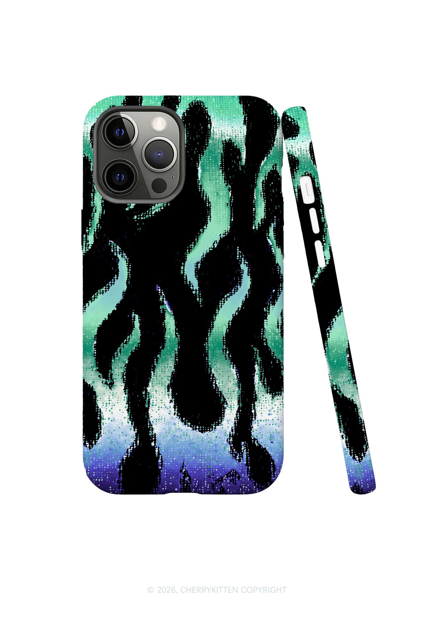 Gay Flame Pride Y2K Phone Case Cherrykitten