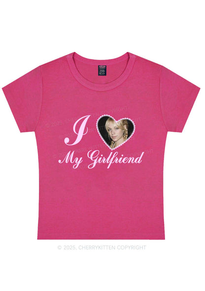 Custom Heart My Bf GF Y2K Baby Tee Cherrykitten