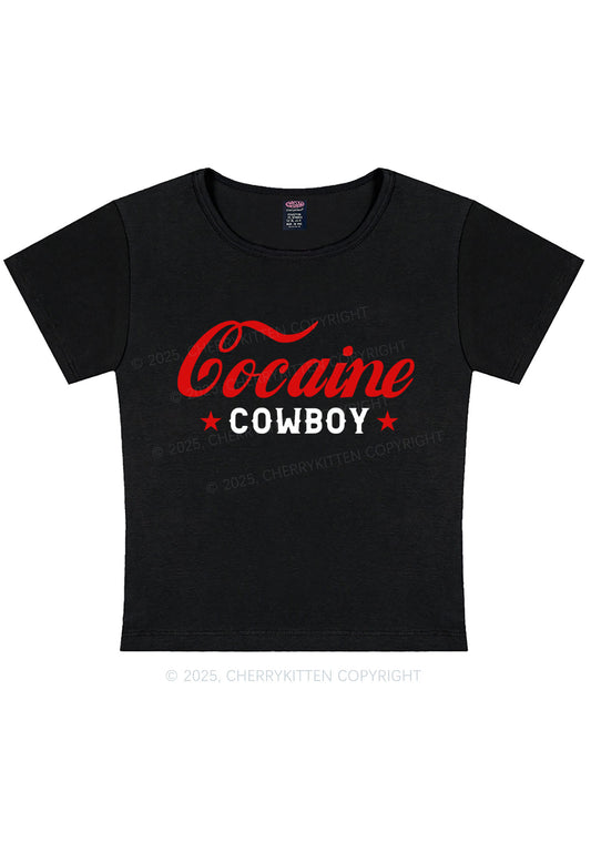 Cola Cowboy Y2K Baby Tee Cherrykitten