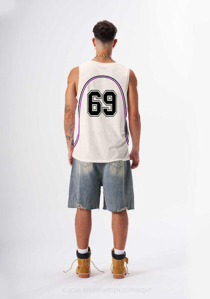 Off To Put The Ace In Menace Pride Y2K Sport Jersey Tank Cherrykitten