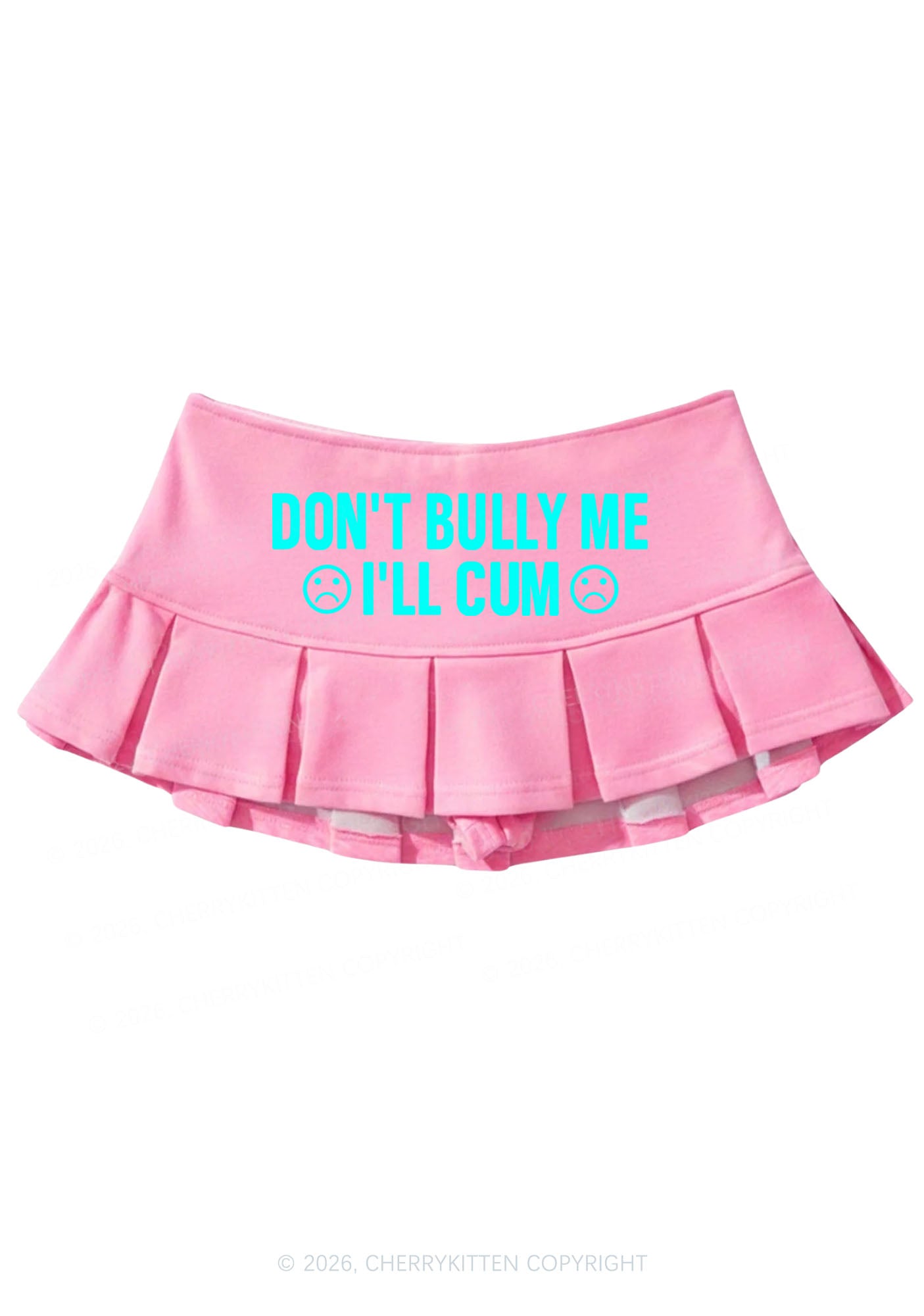 Dont Bully Me Y2K Mini Pleated Skirts Cherrykitten