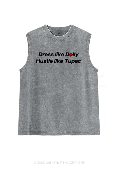 Dress Like Doll Y2K Washed Muscle Tank Cherrykitten