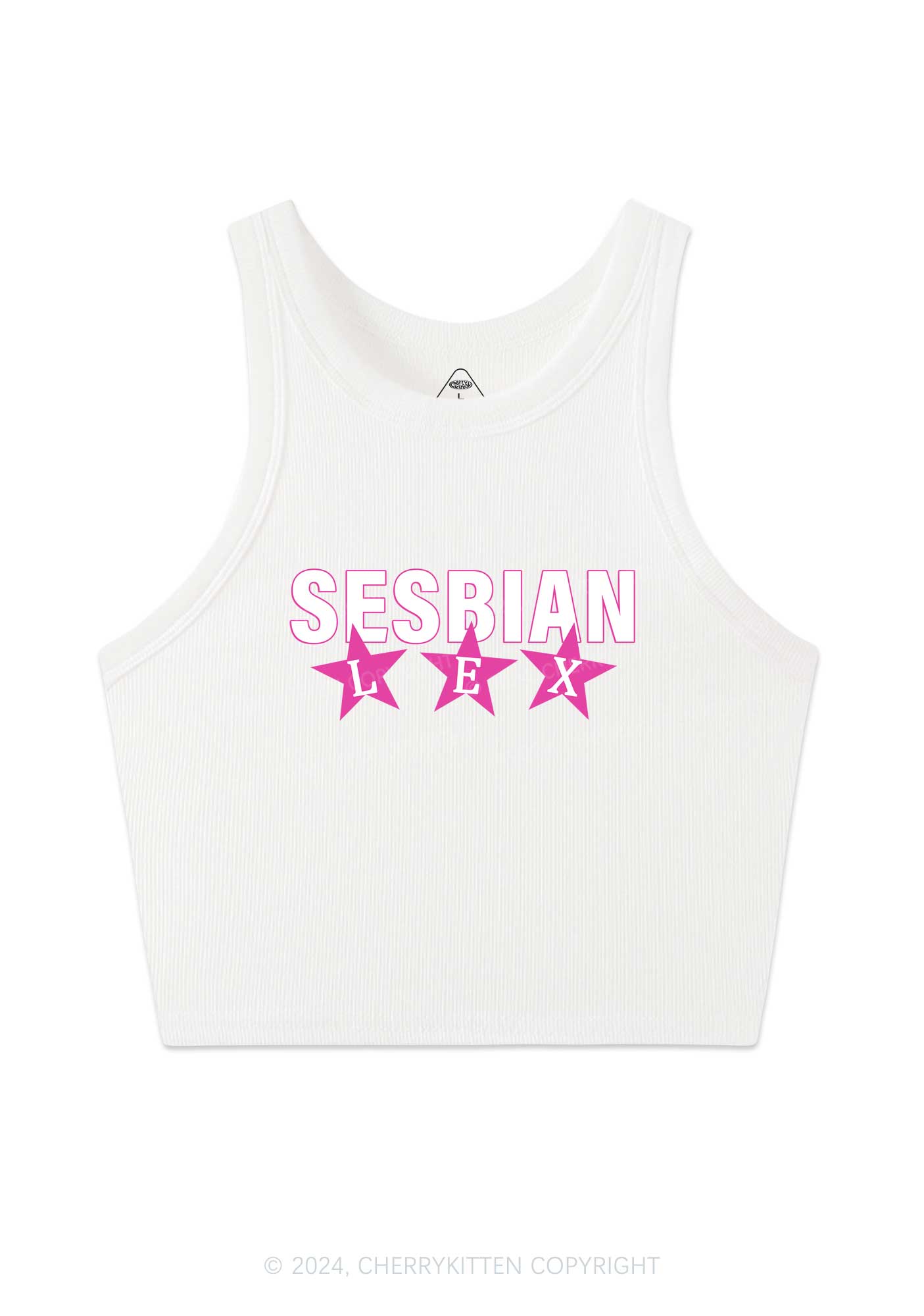 Sesbian Lex Y2K Crop Tank Top Cherrykitten