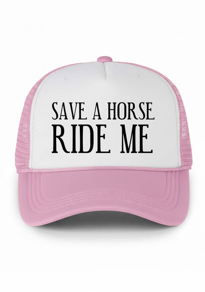 Ride Me Y2K Colorblock Trucker Hat Cherrykitten