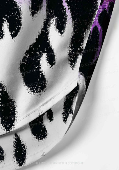 Asexual Flame Pride Y2K Print Men Beach Shorts Cherrykitten