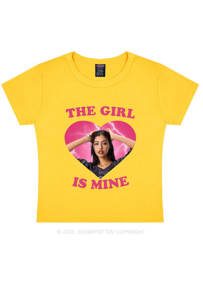 Custom The Boy Is Mine Y2K Baby Tee Cherrykitten