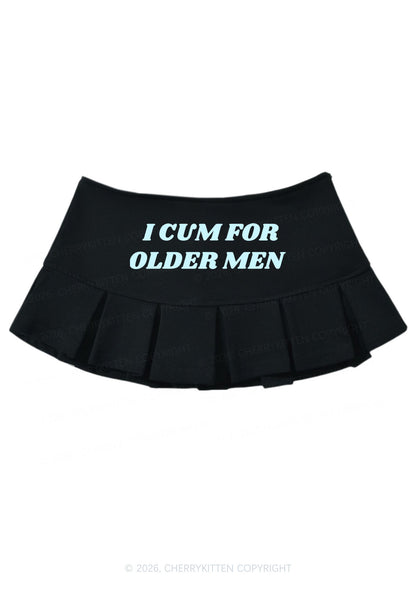 Come For Older Men Y2K Mini Pleated Skirts Cherrykitten