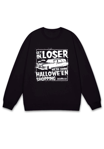We're Going Halloween Shopping Y2K Sweatshirt Cherrykitten