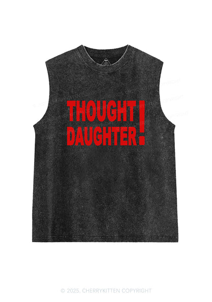 Thought Daughter Y2K Washed Muscle Tank Cherrykitten