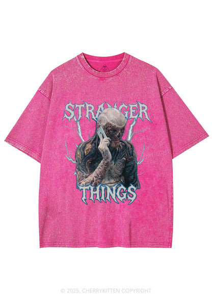 VN On Call Y2K Shirts Washed Tee Cherrykitten