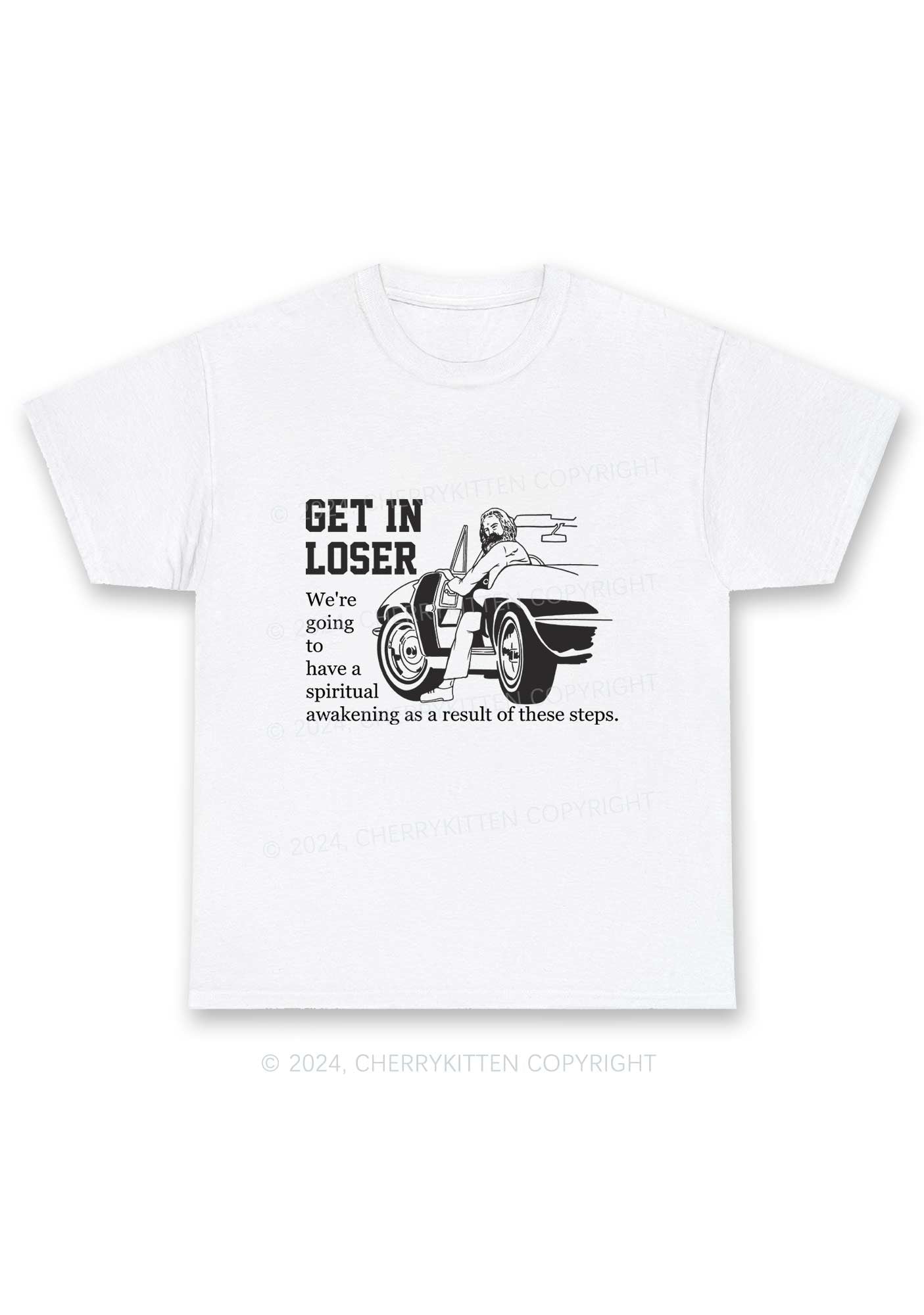 Spiritual Awakening Y2K Chunky Shirt Cherrykitten