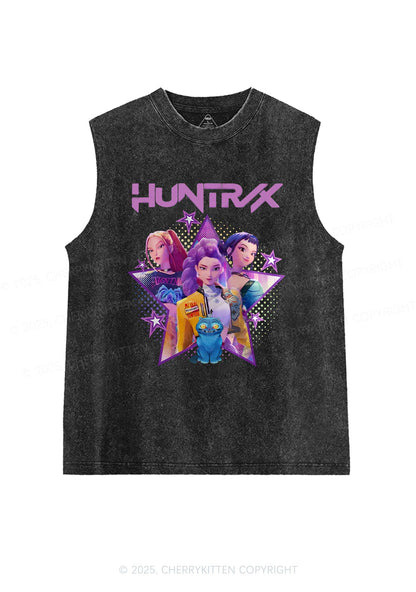 Kpop Stars Y2K Washed Muscle Tank Cherrykitten