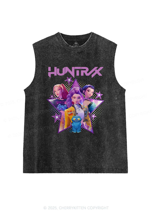 Kpop Stars Y2K Washed Muscle Tank Cherrykitten
