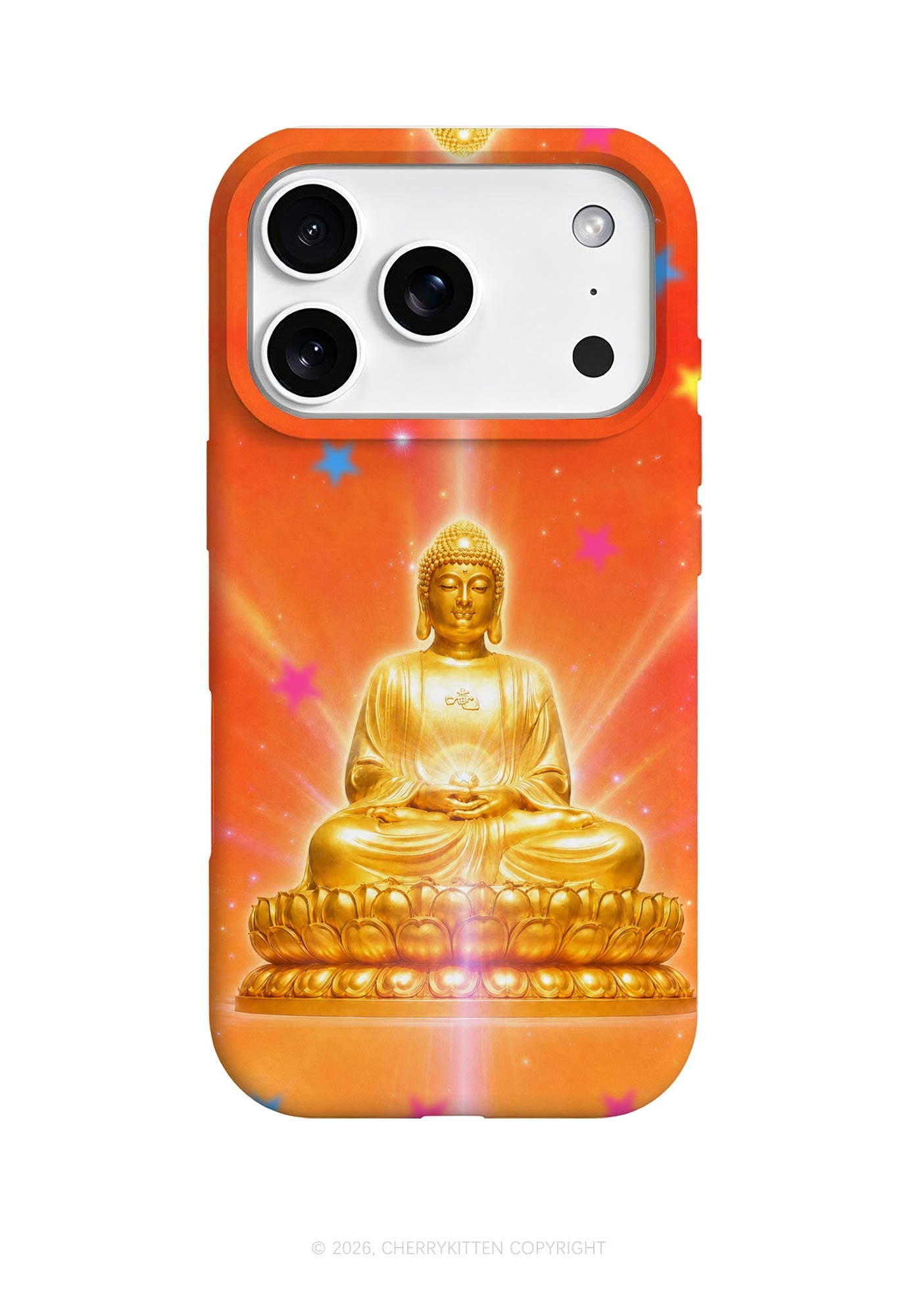 Golden Buddha Y2K Phone Case Cherrykitten