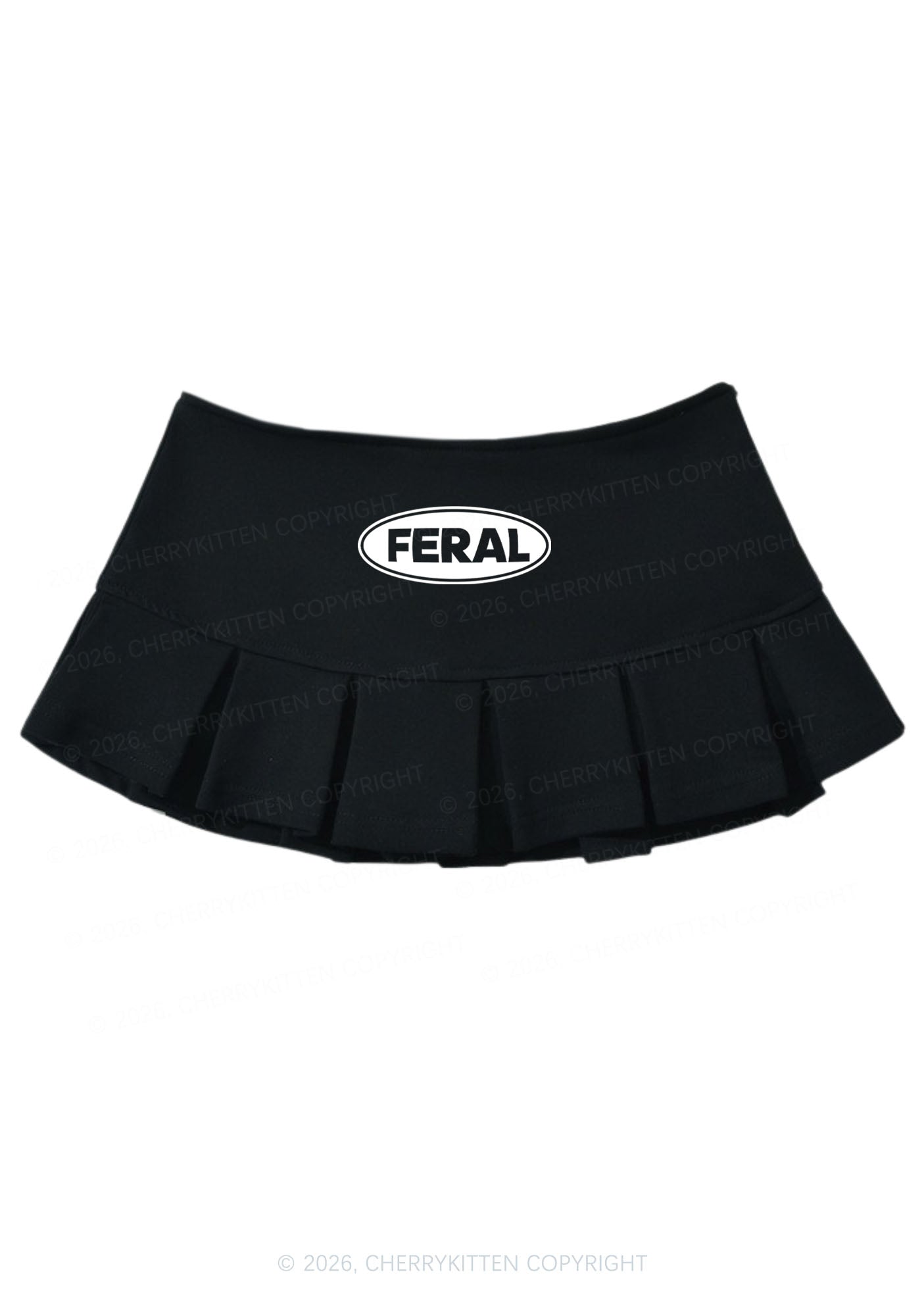 Feral Y2K Mini Pleated Skirts Cherrykitten