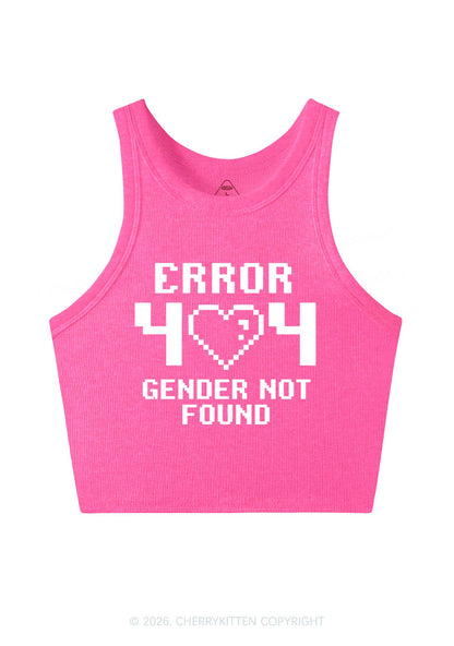 Gender Not Found Pride Y2K Crop Tank Top Cherrykitten