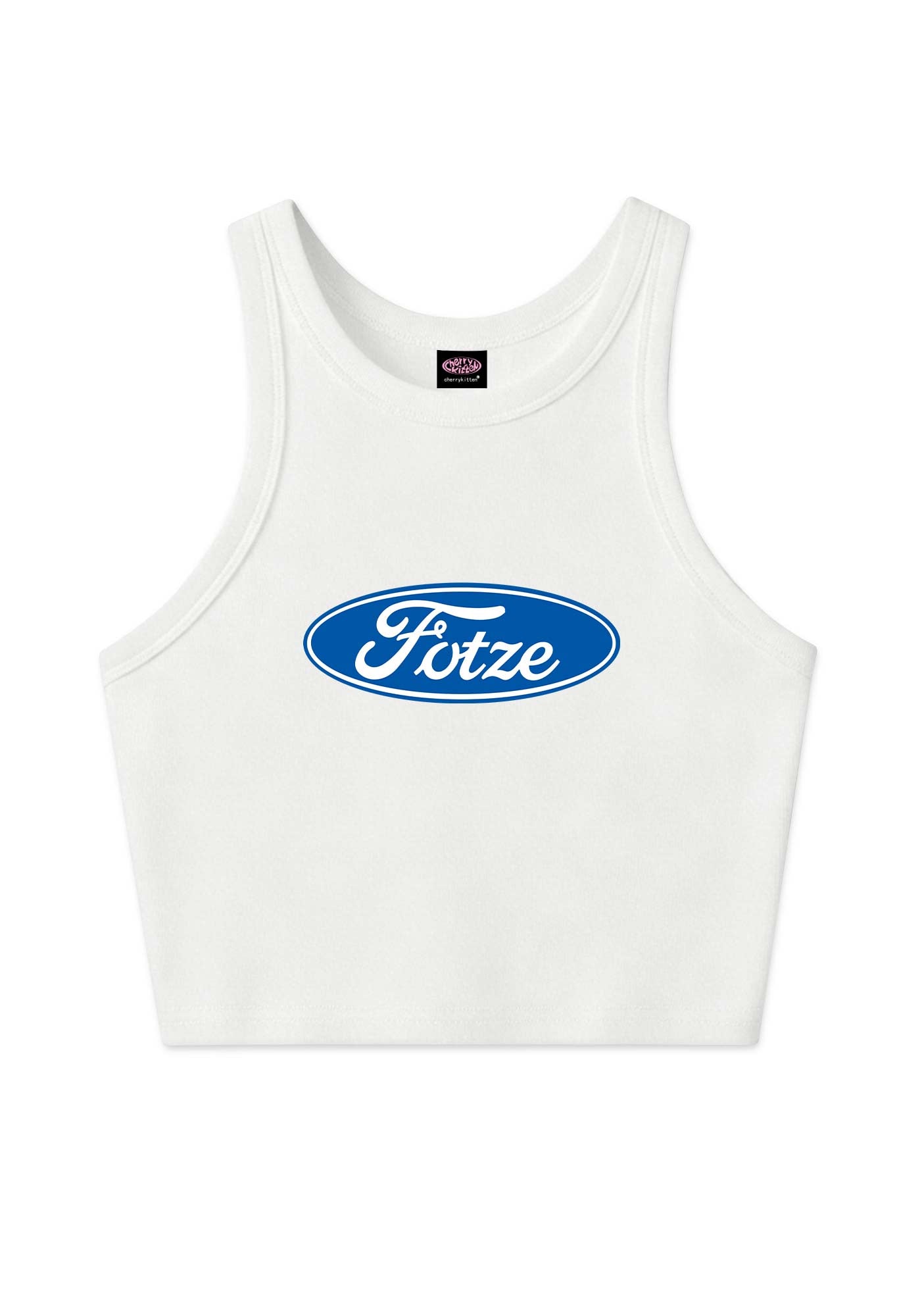 Fotze Y2K Crop Tank Top Cherrykitten
