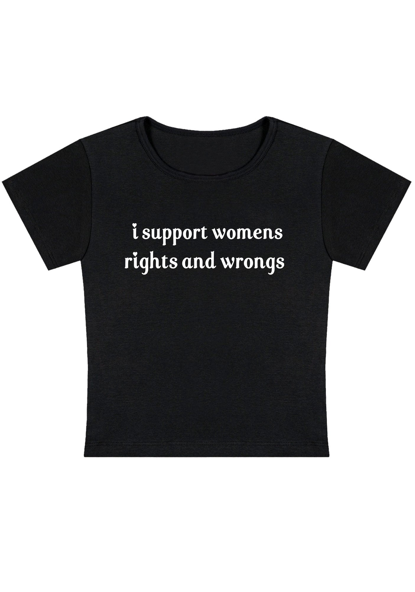 Curvy I Support Women Baby Tee