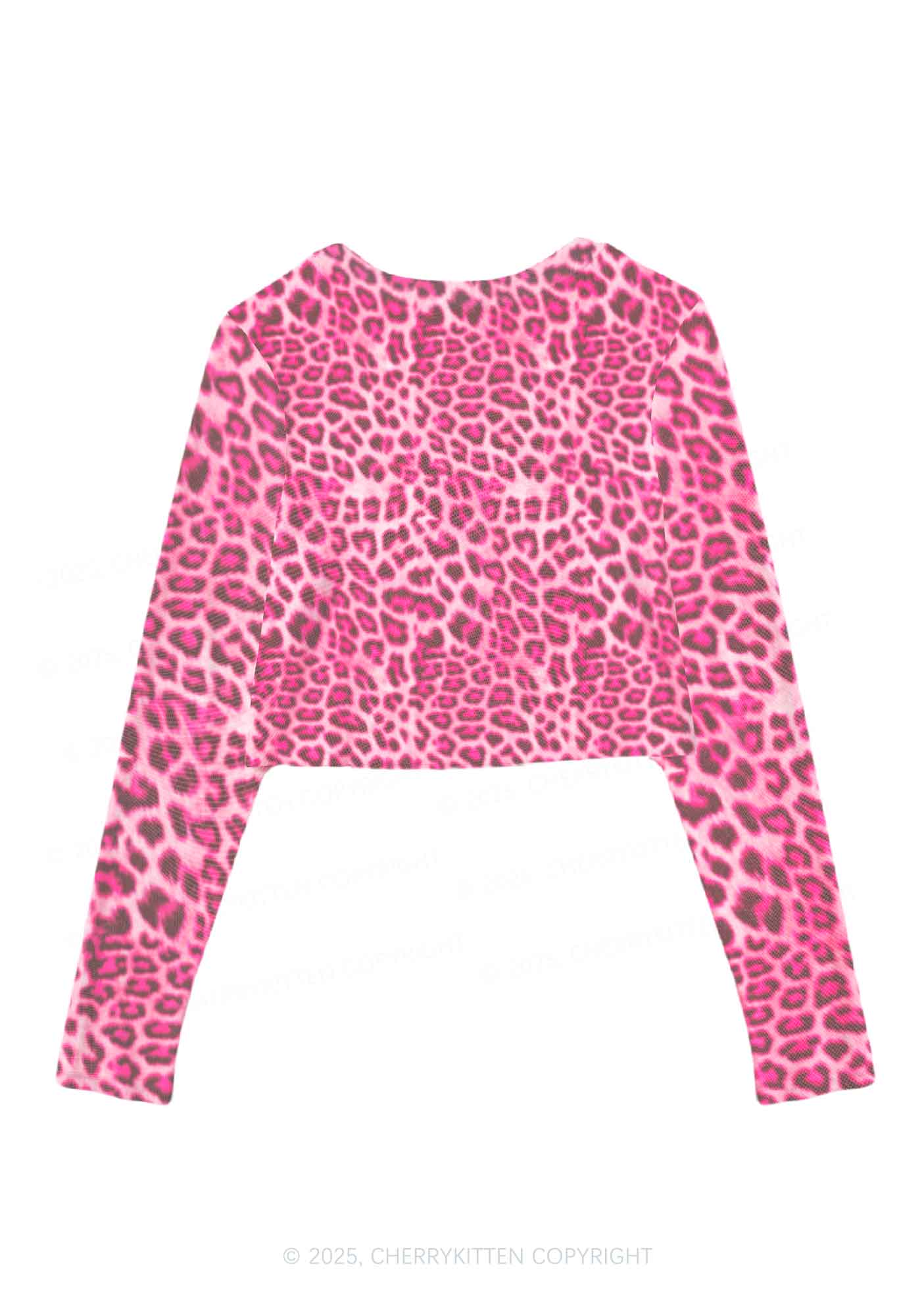 Bxtch I'm A Custom Zodiac Y2K Mesh Long Sleeve Crop Top Cherrykitten