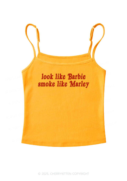 Smoke Like Marley Y2K Spaghetti Strap Cami Cherrykitten