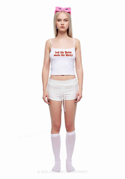 Smoke Like Marley Y2K Spaghetti Strap Cami Cherrykitten