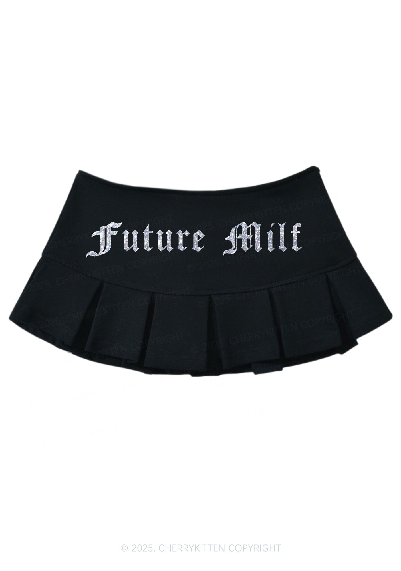 Glitter Future Mxxf Y2K Mini Pleated Skirts Cherrykitten