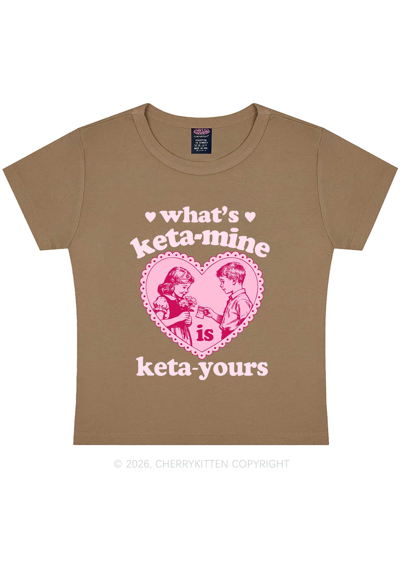 Whats Kxxamine Y2K Baby Tee Cherrykitten