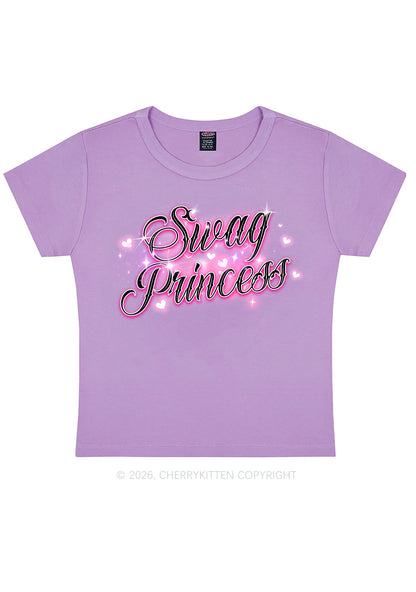 Swag Princess Y2K Baby Tee Cherrykitten