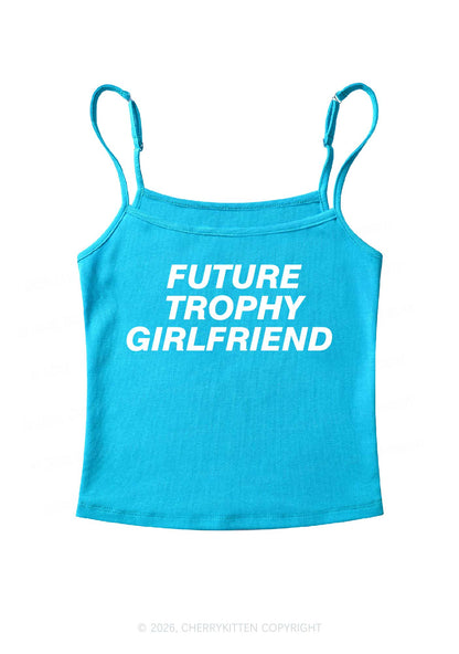 Future Trophy Girlfriend Y2K Spaghetti Strap Cami Cherrykitten