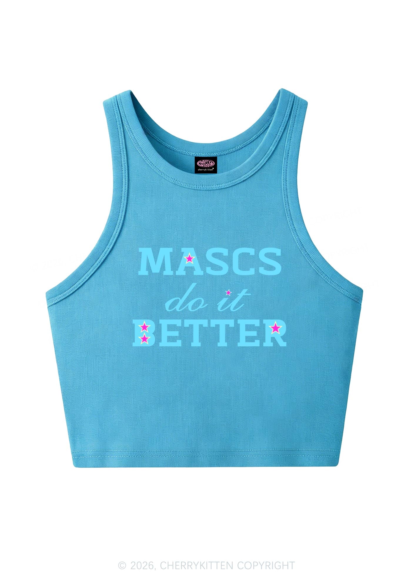 Mascs Do It Better Pride Y2K Crop Tank Top Cherrykitten