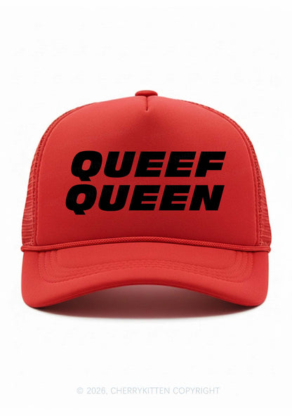 Queef Queen Y2K Trucker Hat Cherrykitten