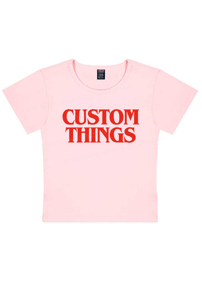 Custom Things Y2K Baby Tee Cherrykitten