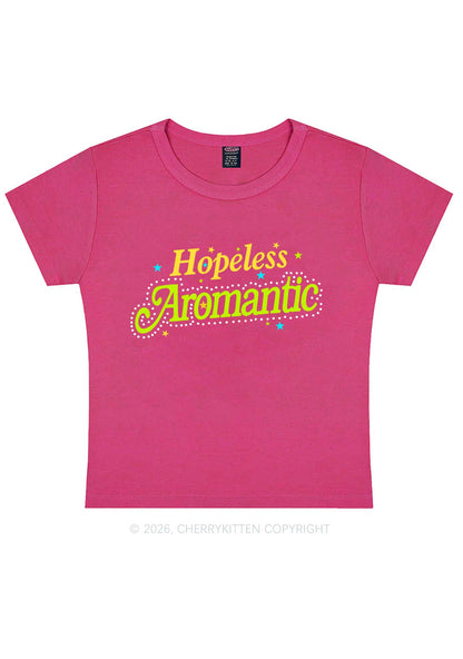 Hopeless Aromantic Pride Y2K Baby Tee Cherrykitten