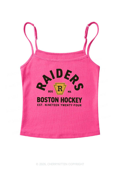 Boston Hockey HR Y2K Spaghetti Strap Cami Cherrykitten