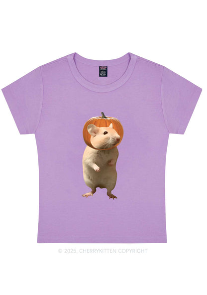 Halloween Silly Ratz Y2K Baby Tee Cherrykitten