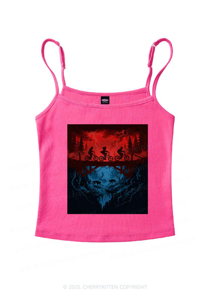 Red Storm Riders Y2K Spaghetti Strap Cami Cherrykitten