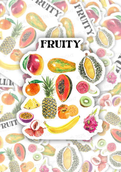 Fruity Pride 1Pc Y2K Sticker Cherrykitten