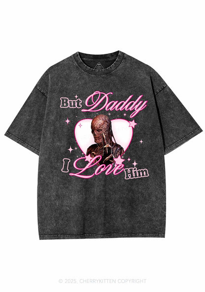 Daddy I Love VN Y2K Shirts Washed Tee Cherrykitten