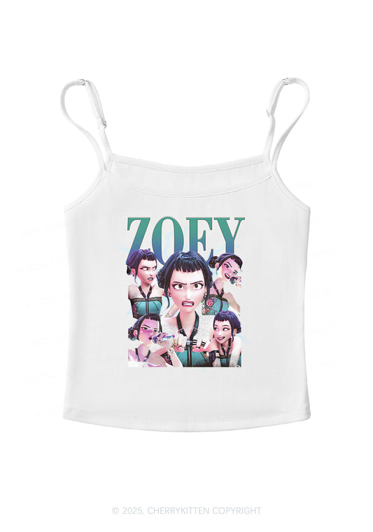 Kpop Girl Y2K Spaghetti Strap Cami Cherrykitten